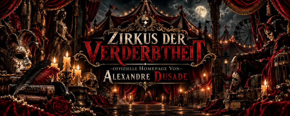 Alexandre Dusade | Offizielle Homepage – Zirkus der Verderbtheit